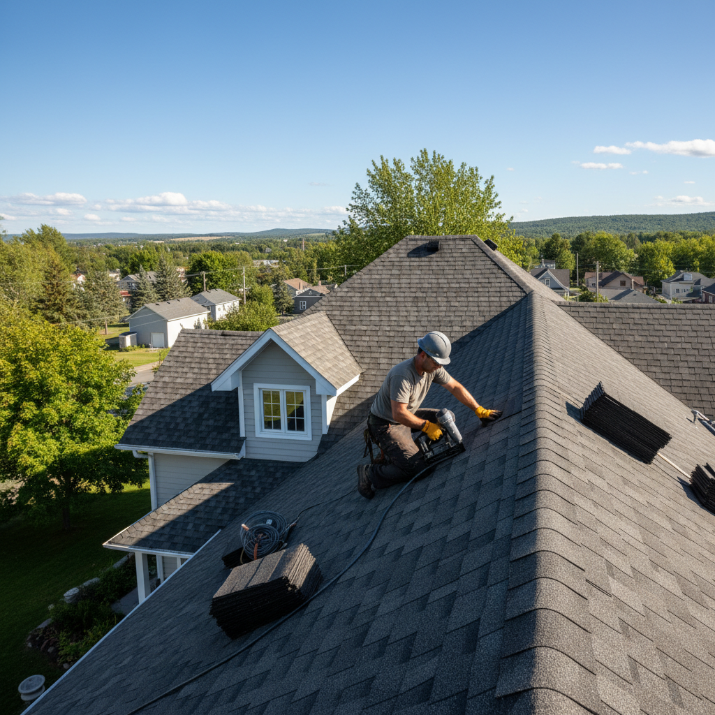 Toiture Sainte-Anne-de-Sabrevois — installation professionnelle