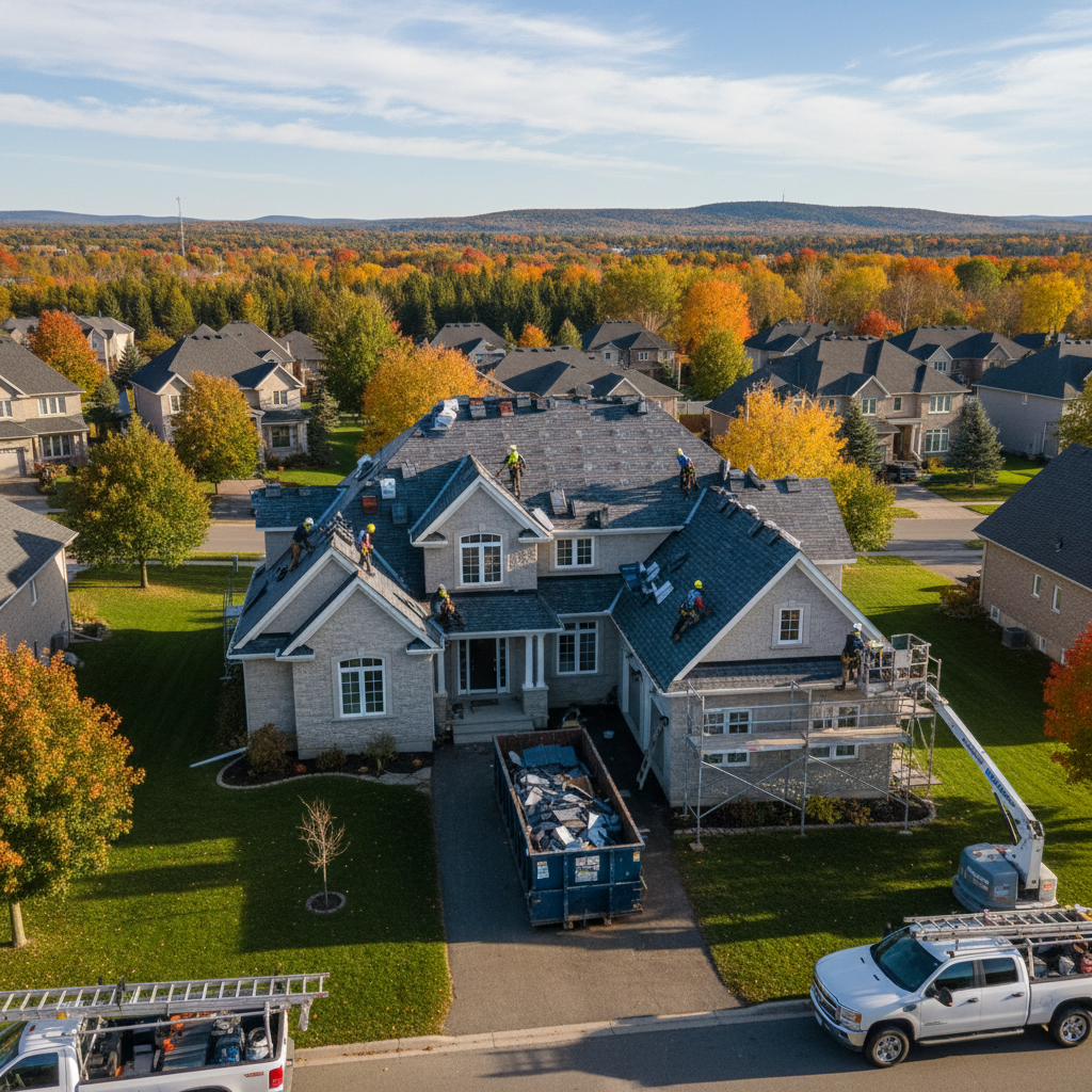 Toiture Chute-Saint-Philippe — installation professionnelle
