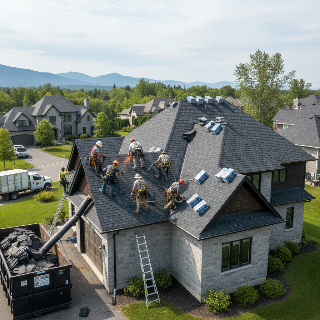 Toiture Baie-D'Urfé — installation professionnelle