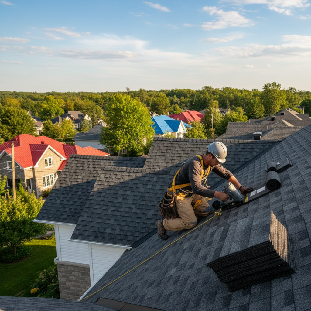 Toiture Notre-Dame-des-Monts — installation professionnelle