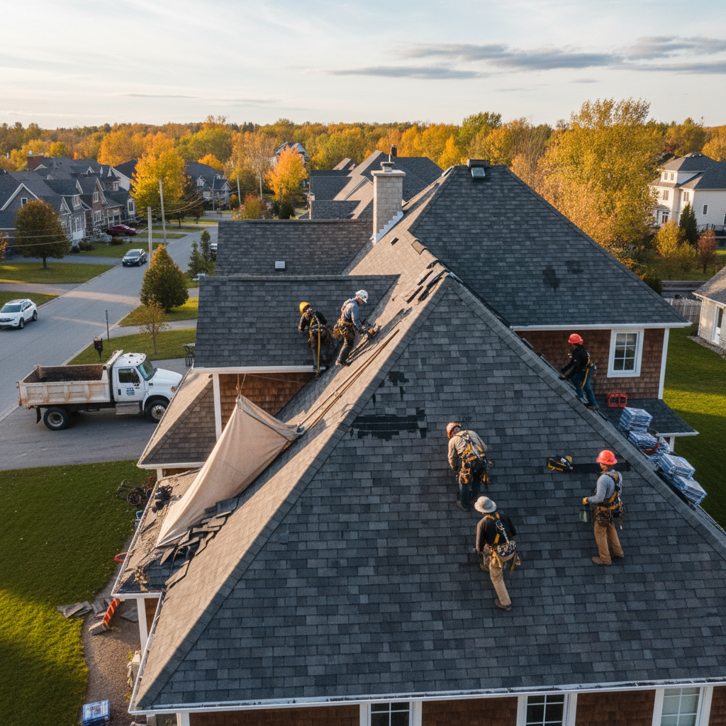 Toiture Venise-en-Québec — installation professionnelle