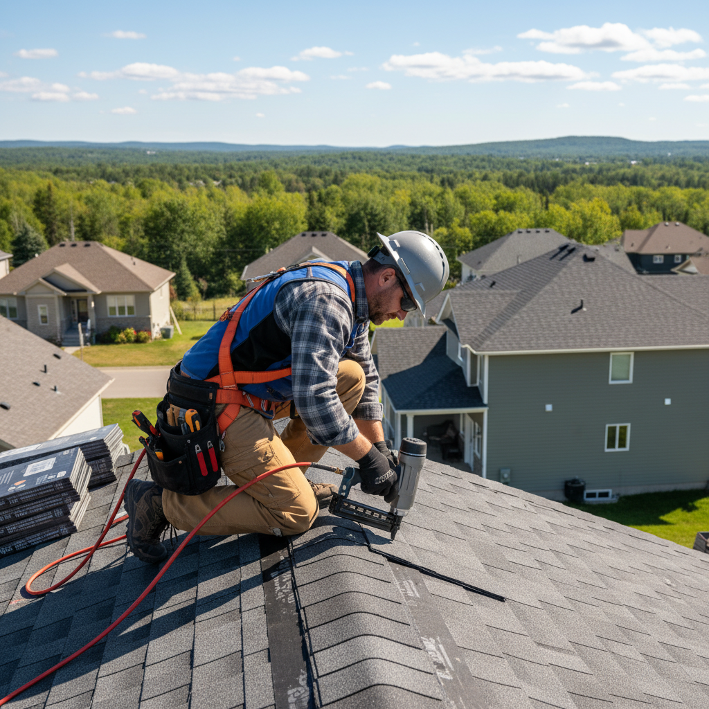 Toiture Brébeuf — installation professionnelle