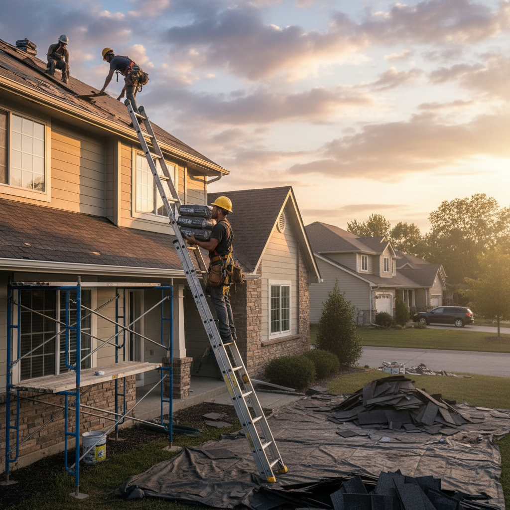 Toiture Ferme-Neuve — installation professionnelle