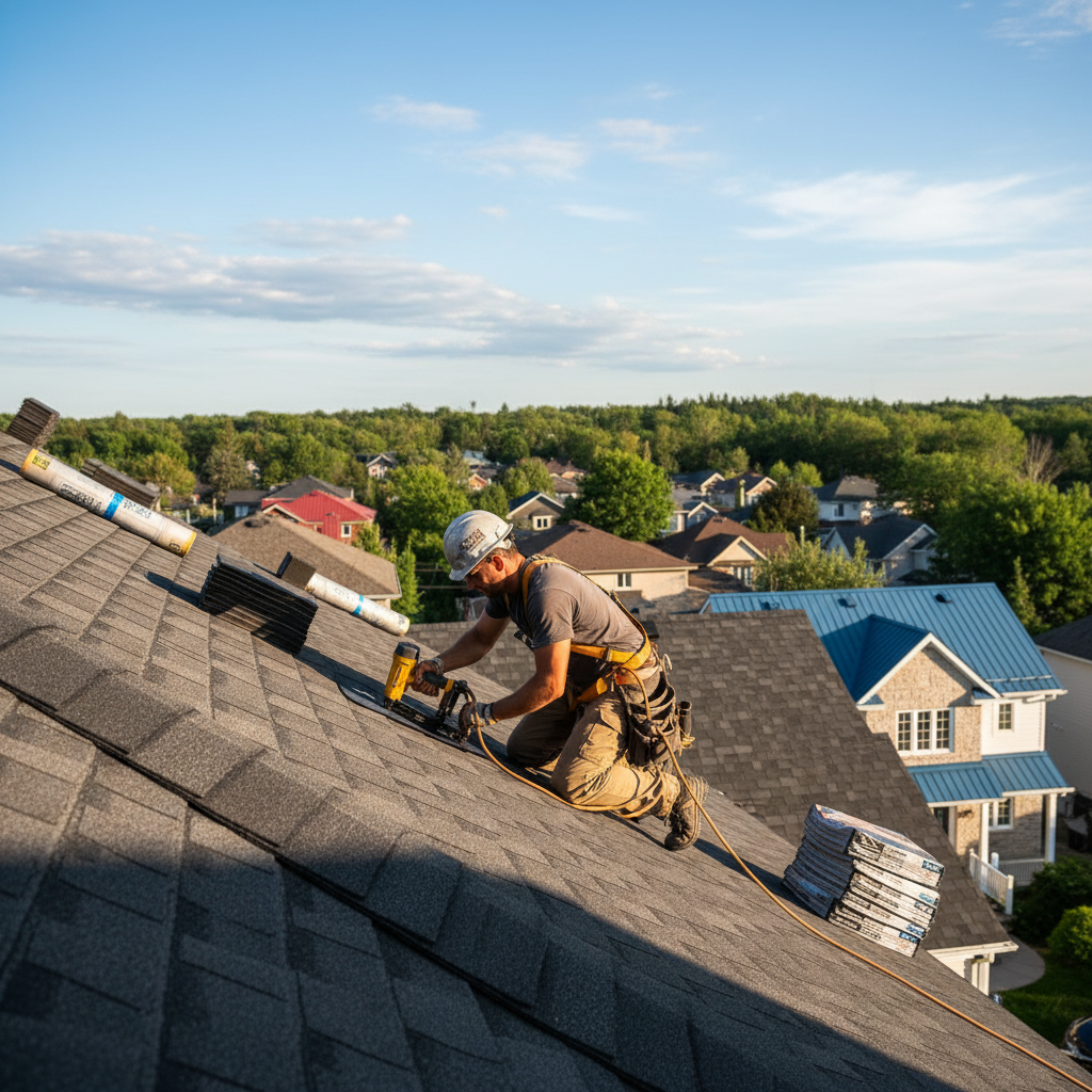 Toiture Saint-Étienne-de-Beauharnois — installation professionnelle