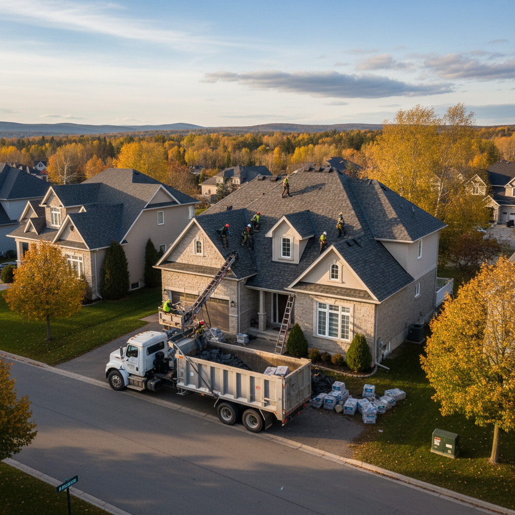 Toiture East Broughton — installation professionnelle