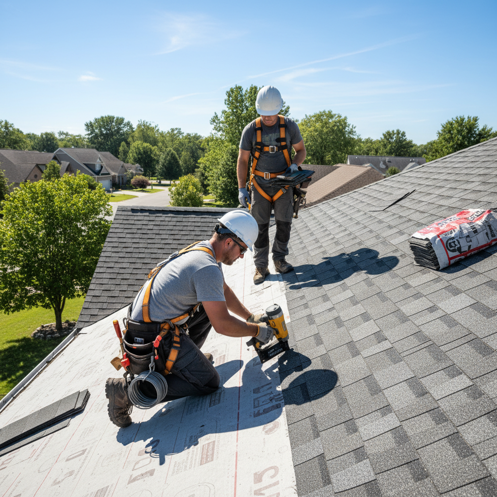 Toiture Mont-Royal — installation professionnelle