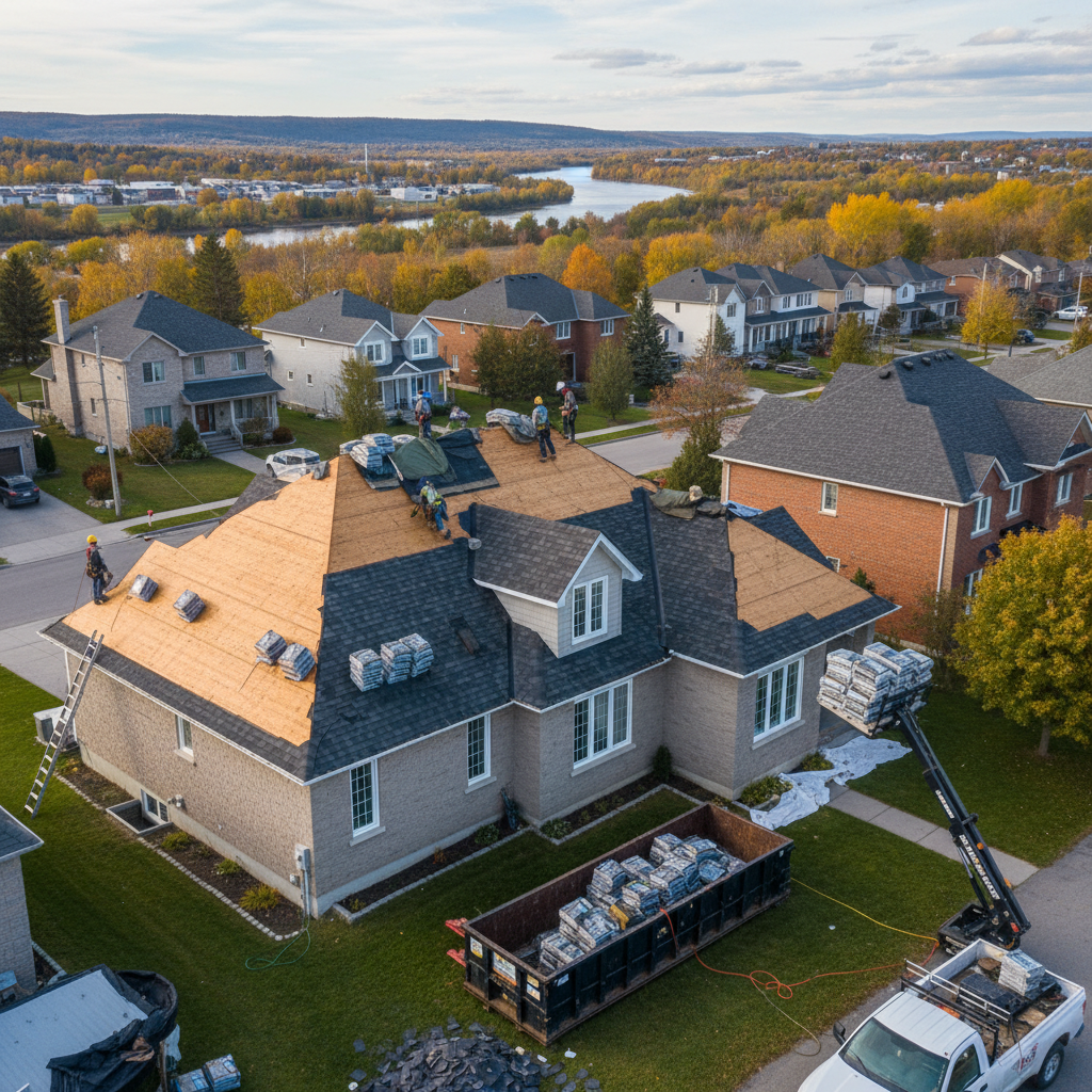 Toiture Boisbriand — installation professionnelle