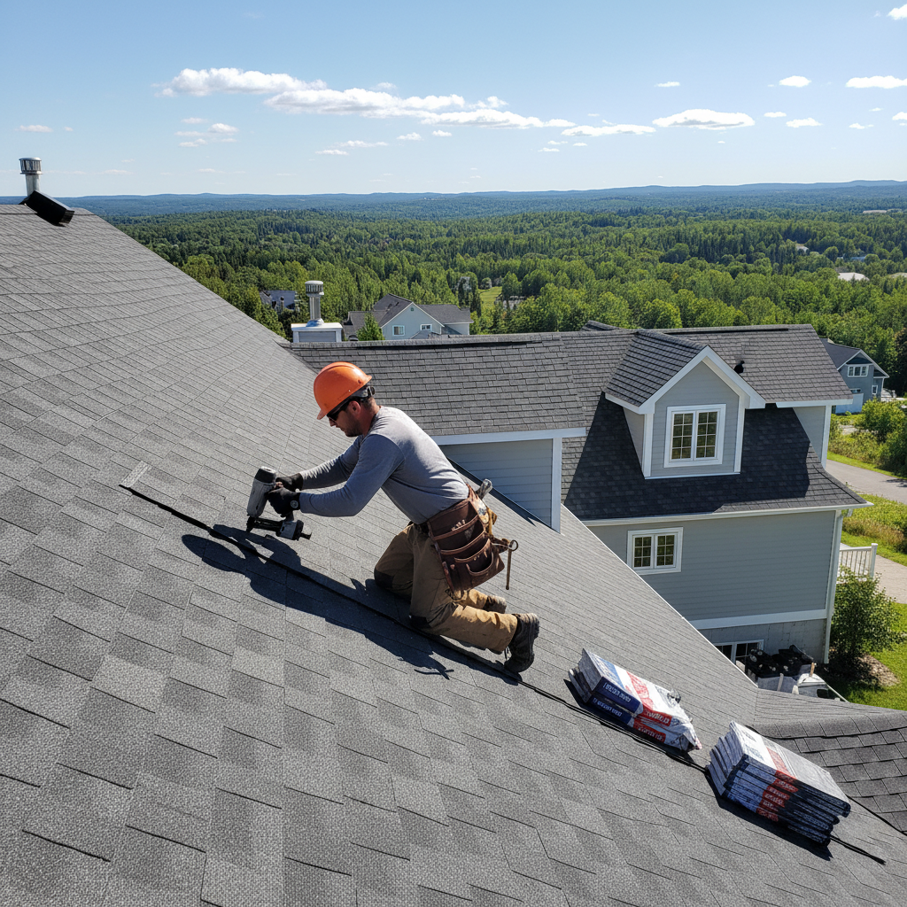 Toiture Sainte-Justine-de-Newton — installation professionnelle