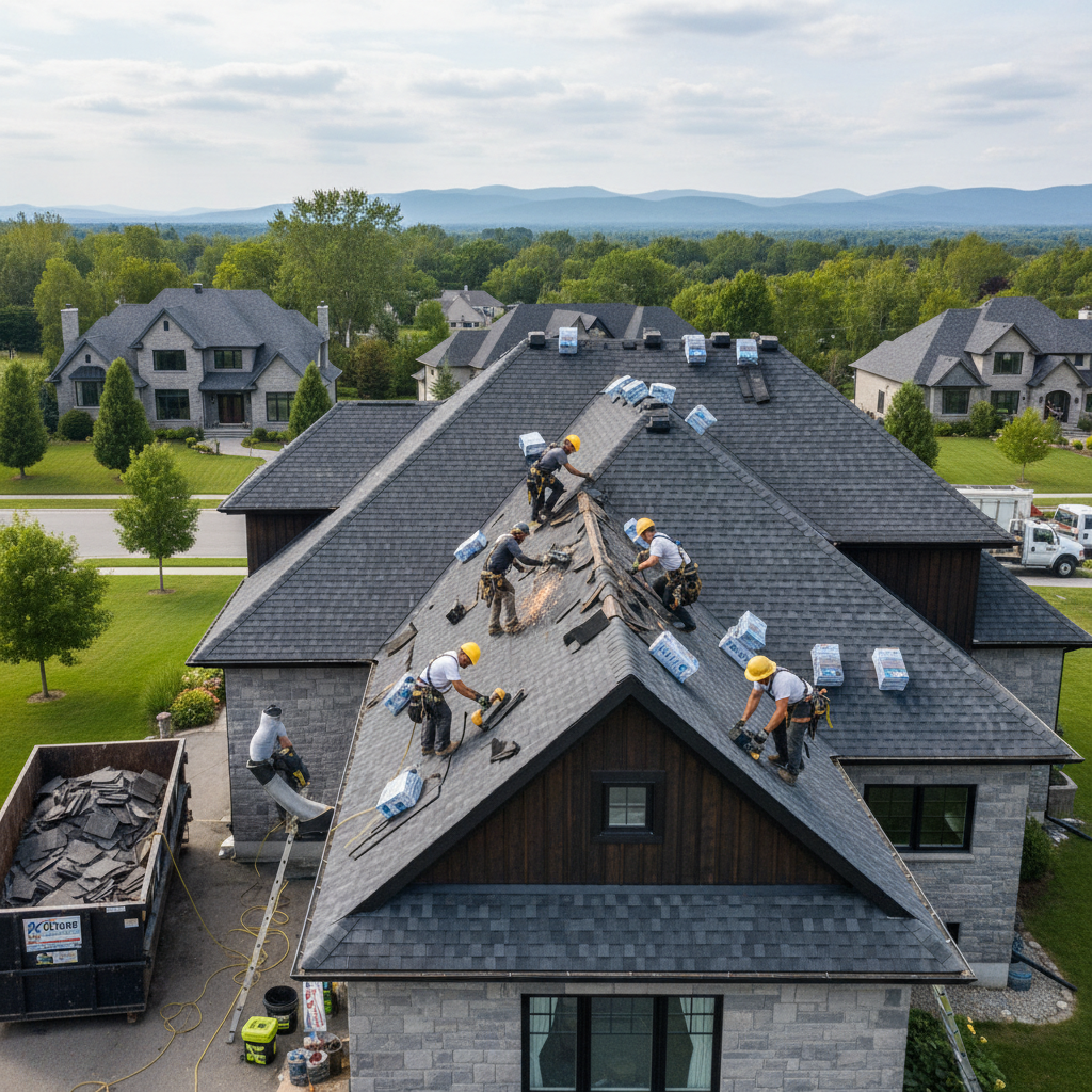 Toiture McMasterville — installation professionnelle